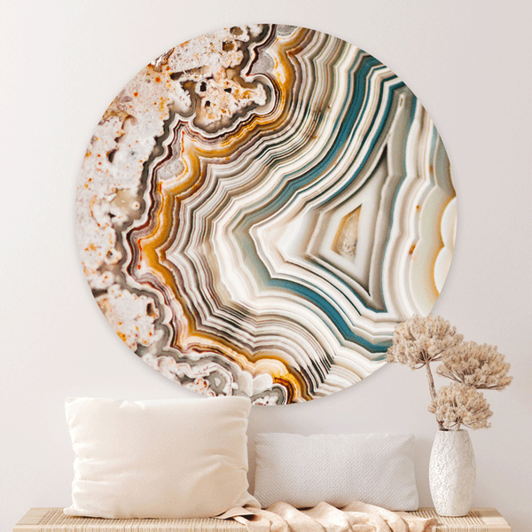 Muurcirkel Geode Rond