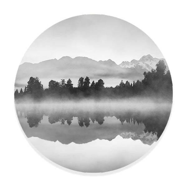 Muurcirkel Mystieke Bergreflectie