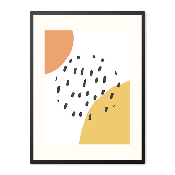 Poster in Lijst Abstracte Harmonie