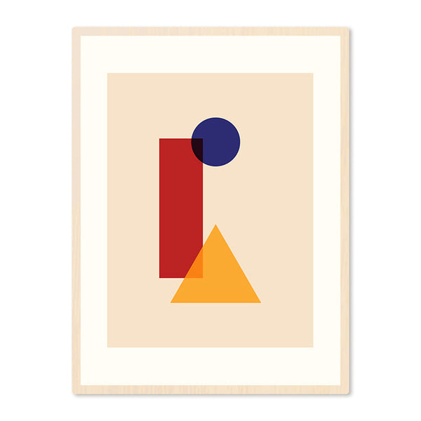 Poster in Lijst Geometrisch Evenwicht