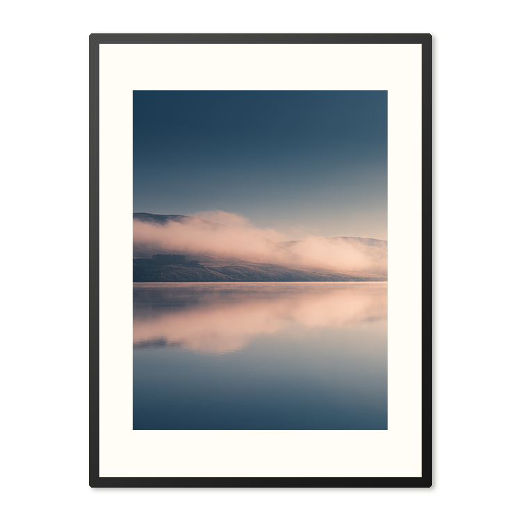 Poster in Lijst Mirror Lake Mornings – foto 4