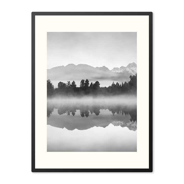 Poster in Lijst Mystieke Bergreflectie