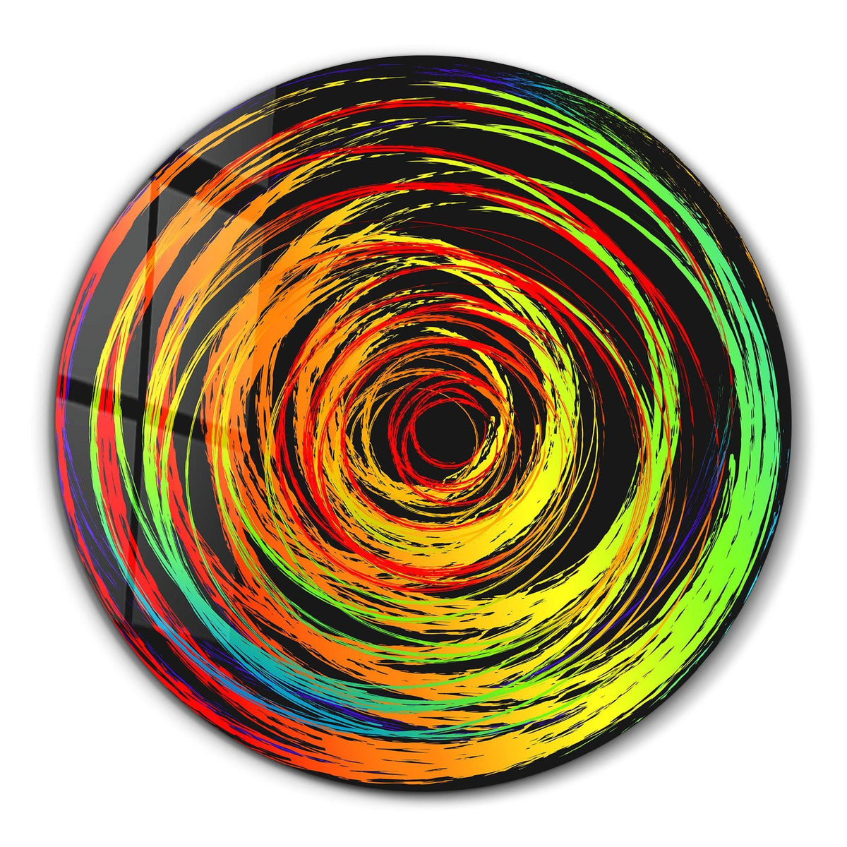 Muurcirkel Color Swirl