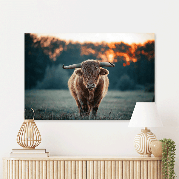 Schilderij Krachtig Grazend