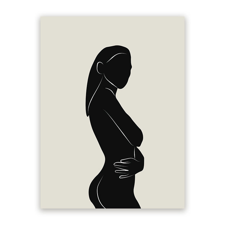 Schilderij Silhouette Women Boho – foto 3