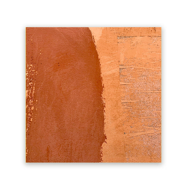 Schilderij Abstract Terracotta