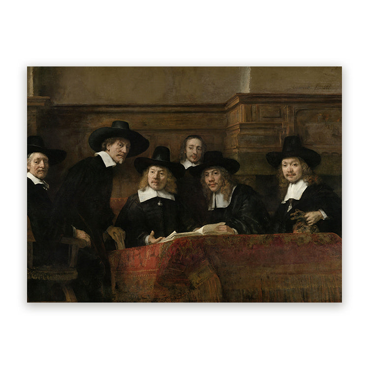 Schilderij De Staalmeesters