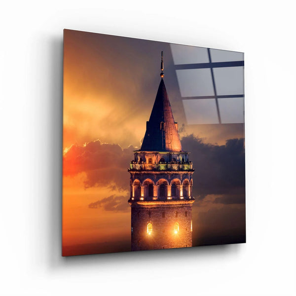 Schilderij Galata Toren