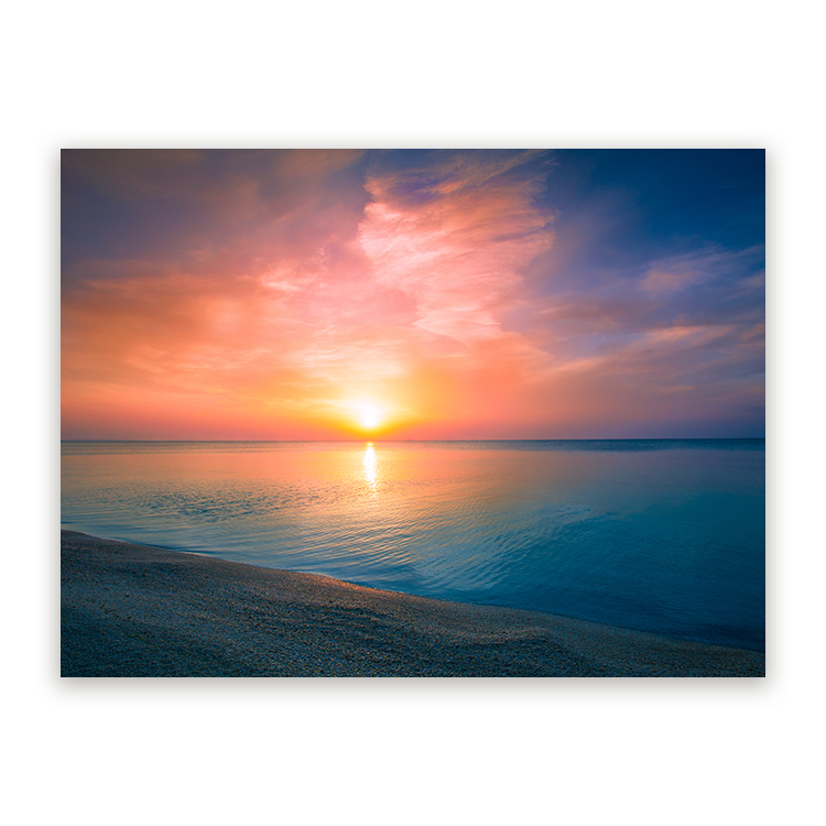 Schilderij Vroege Zonsopkomst – foto 4