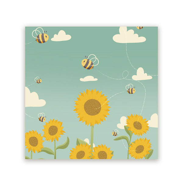 Schilderij Zonnebloemen