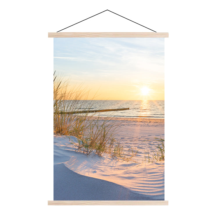 Textielposter Zonsondergang aan de Baltische Zee – foto 2