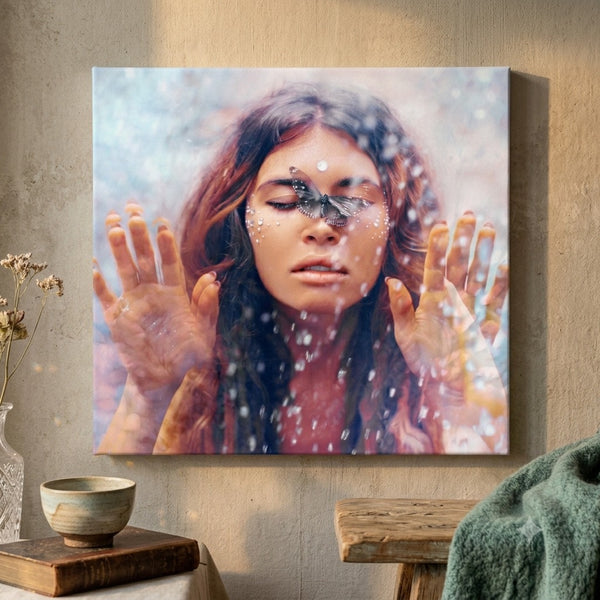 Schilderij Metamorfose in de Regen