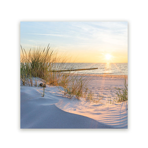 Schilderij Zachte Zomeravond aan de Kust