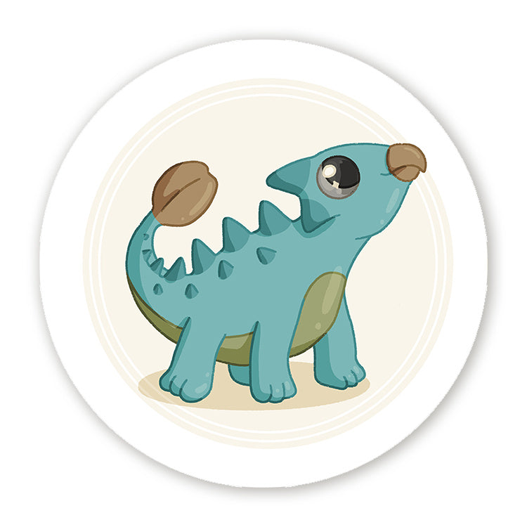 Muurcirkel Ankylosaurus