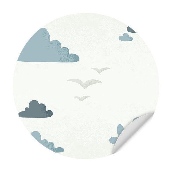 Zelfklevende Muursticker Vogels